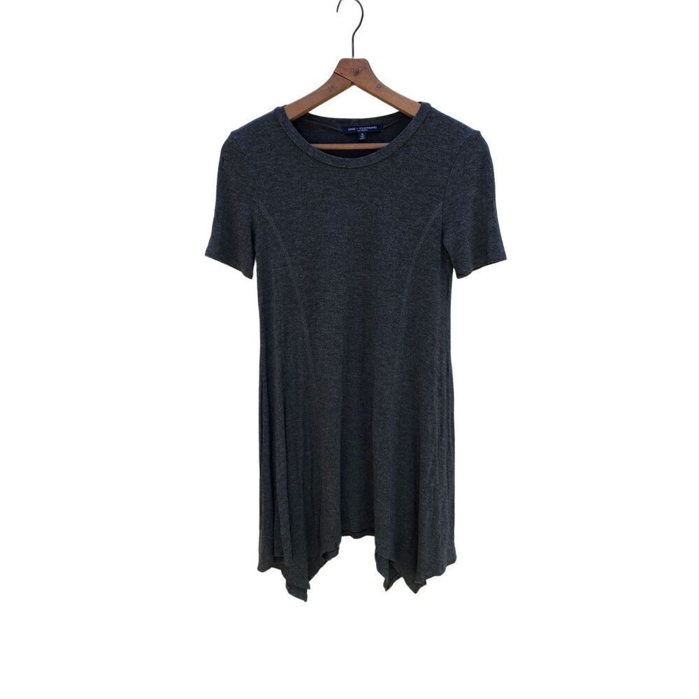 One Heart Clothing Gray Size Small (SM) Dress